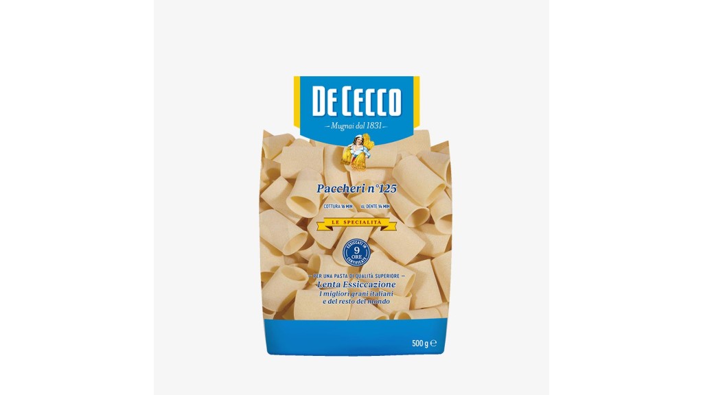 PASTA PACCHERI SP 125
