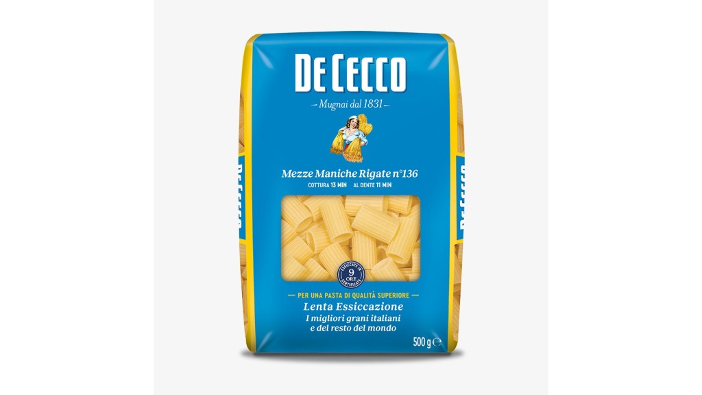 PASTA MEZZE MANICHE R136